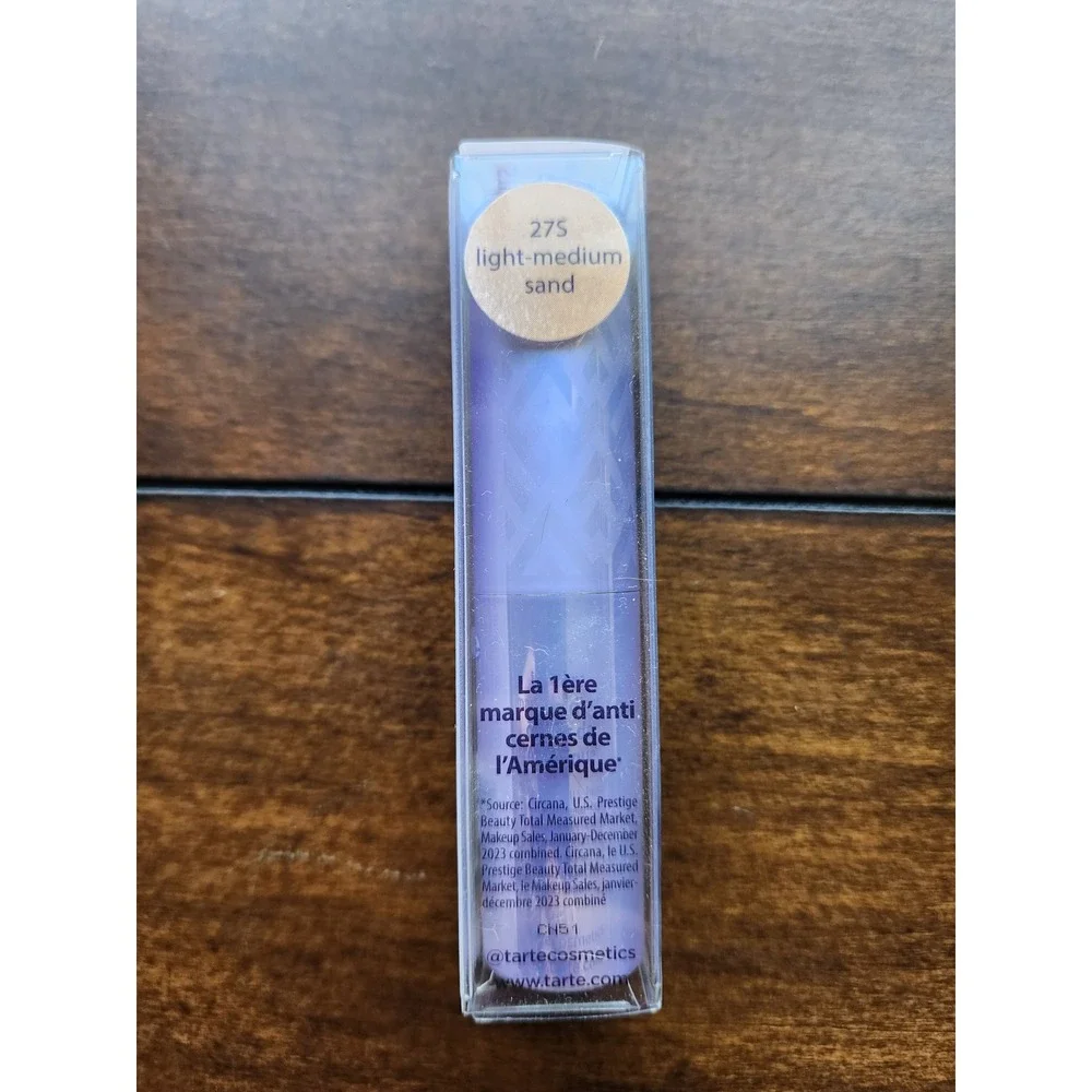 Tarte Shape Tape Blur Concealer Stick 27S Light-Medium Sand 0.077oz NIB